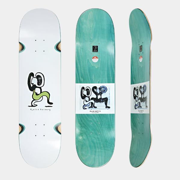 Polar Skate Co. Hjalte Halberg Lurking Deck 8.375"-Black Sheep Skate Shop