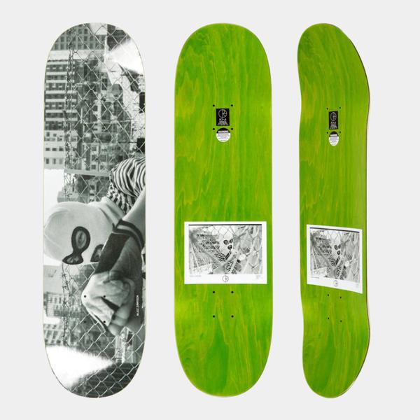 Polar Skate Co. Klez Zawisza Hong Kong Deck 8.75"-Black Sheep Skate Shop