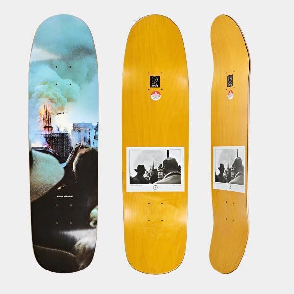 Polar Skate Co. Paul Grund Notre Dame Shaped Deck 8.625"-Black Sheep Skate Shop