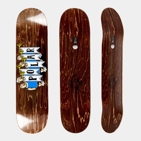 Polar Skate Co. Trumpets Team Deck 8.5" Dark-Black Sheep Skate Shop