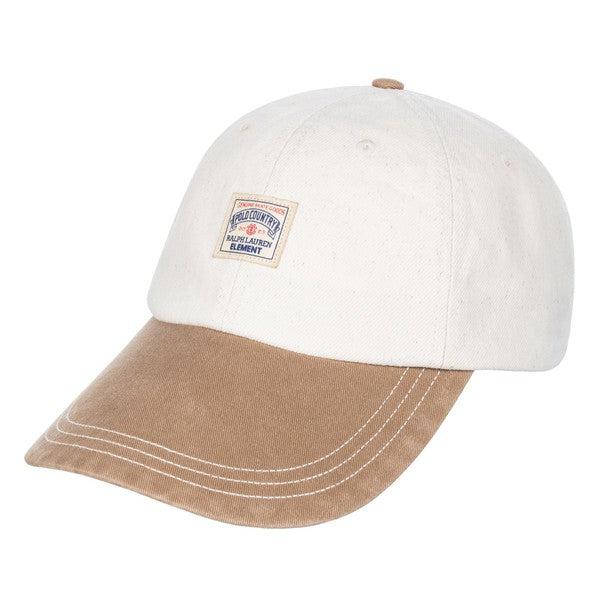 Polo Ralph Lauren x Element Twill Long Bill Ball Cap Cream - Brown