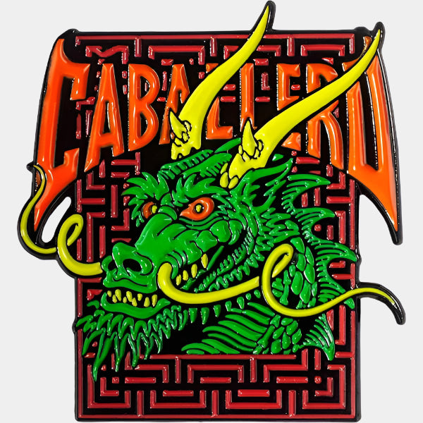 Powell Caballero Street Dragon Lapel Pin-Black Sheep Skate Shop
