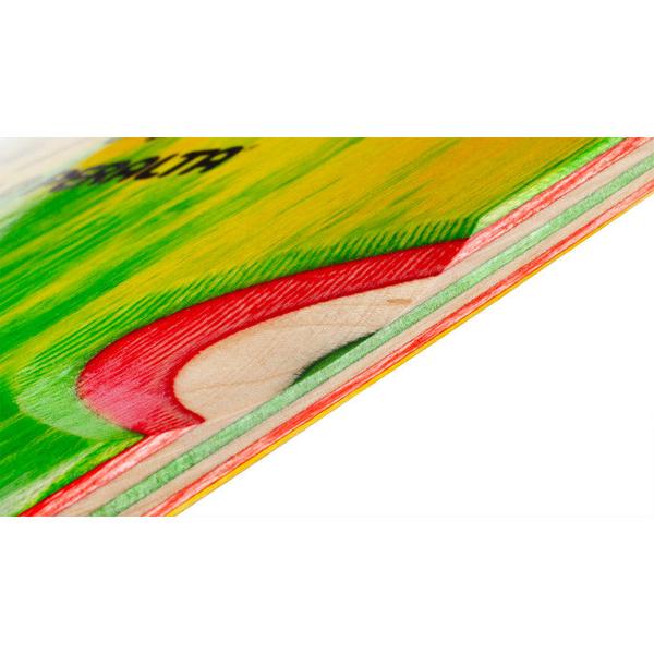 Powell Peralta Mike McGill Skull & Snake Reissue Deck 10" Rasta Fade-Black Sheep Skate Shop