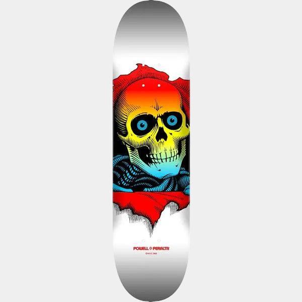 Powell Peralta Ripper Deck 8.5" Yellow Fade - White-Black Sheep Skate Shop