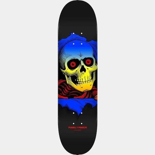 Powell Peralta Ripper Deck 8.5" Yellow Fade-Black Sheep Skate Shop