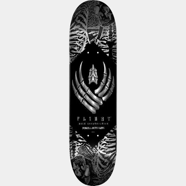 新品　25年秋冬　POWELL PERALTA　パウエル　SHRED　ネオンXL Powell Peralta Skeleton Silver Foil Flight Deck 8.25