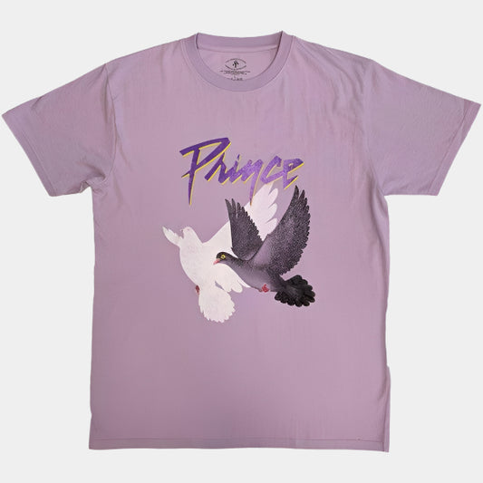 Prince Black White Doves World Tour 84-85 T-shirt Purple-Black Sheep Skate Shop