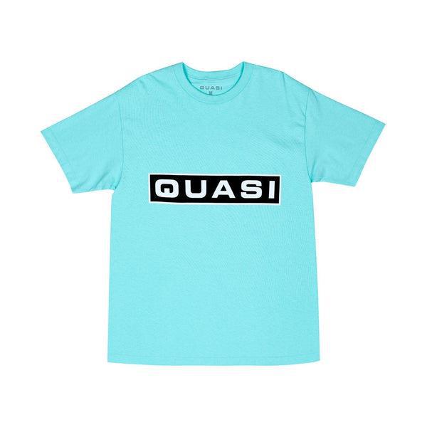 Quasi Skateboards Bar Logo Tee Celadon-Black Sheep Skate Shop