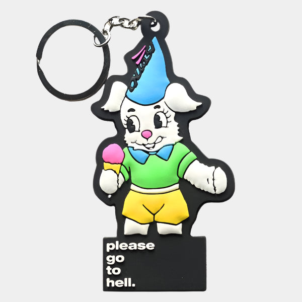 Quasi Skateboards Go To Hell Keychain-Black Sheep Skate Shop