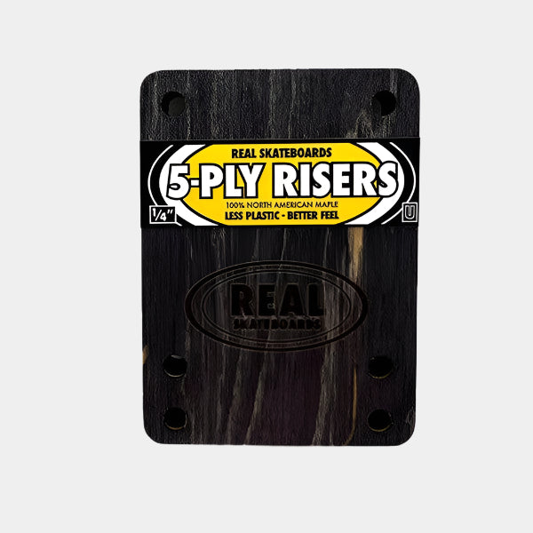 Real 5-Ply Wood Universal Riser Pad 1/4"-Black Sheep Skate Shop