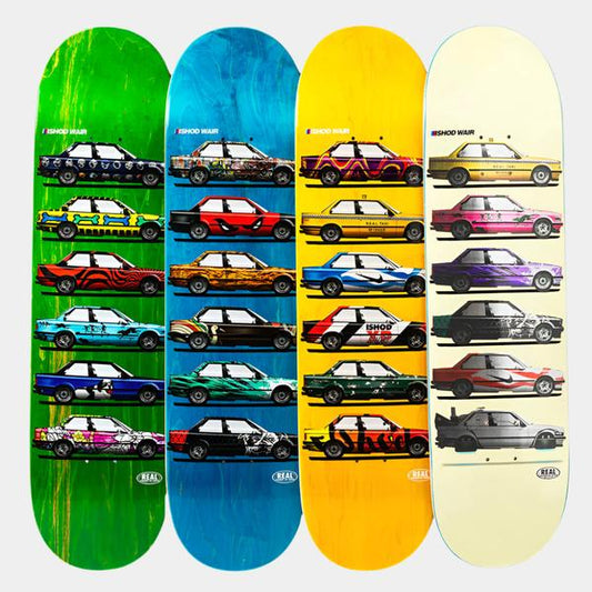 Real Skateboards Ishod Wair Blind Bag Custom EZ Tail Deck 8.25"-Black Sheep Skate Shop