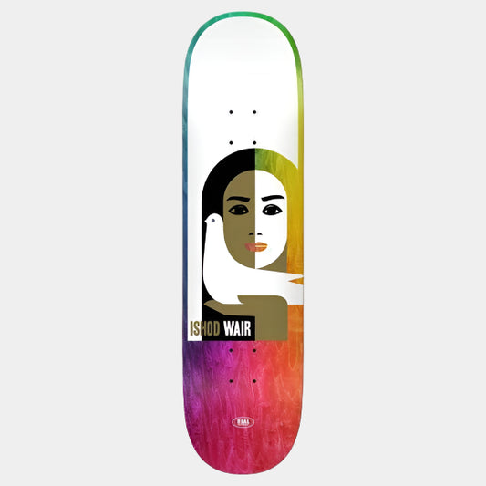 Real Skateboards Ishod Wair Peace Tie-Dye Edition Deck 8.5"-Black Sheep Skate Shop