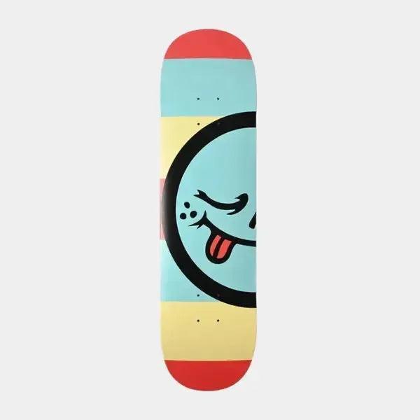 Roger Skate Co. Half Roger Stripes Deck 8.125"-Black Sheep Skate Shop