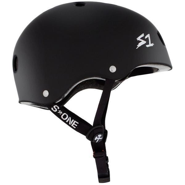 S1 Lifer Certified Skateboard Helmet Black Matte-Black Sheep Skate Shop