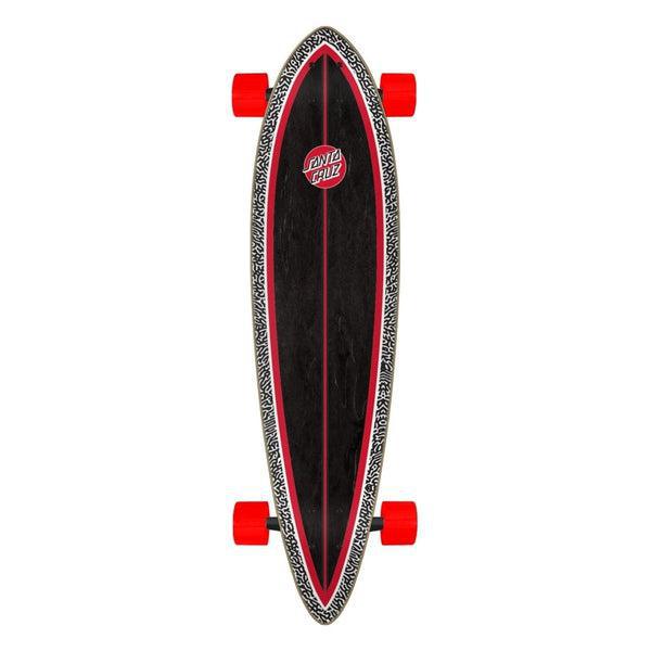Santa Cruz Amoeba Dot Pintail Cruiser Longboard Complete 9.58" x 39"-Black Sheep Skate Shop