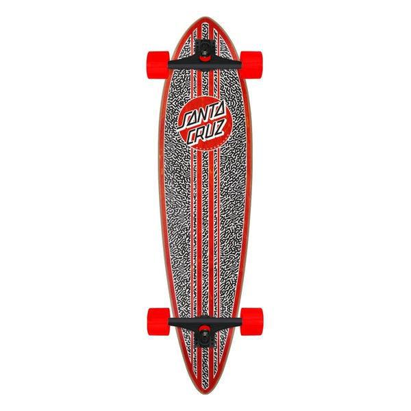 Santa Cruz Amoeba Dot Pintail Cruiser Longboard Complete 9.58" x 39"-Black Sheep Skate Shop