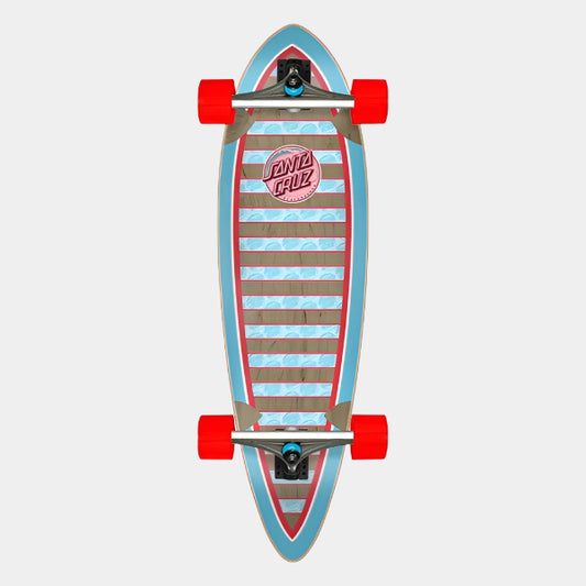 Santa Cruz Decoder Wave Pintail Cruiser Longboard Complete 33"-Black Sheep Skate Shop
