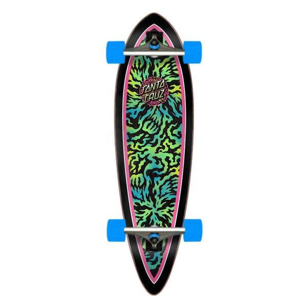Santa Cruz Obscure Dot Pintail Cruiser Longboard Complete 9.2" x 33"-Black Sheep Skate Shop