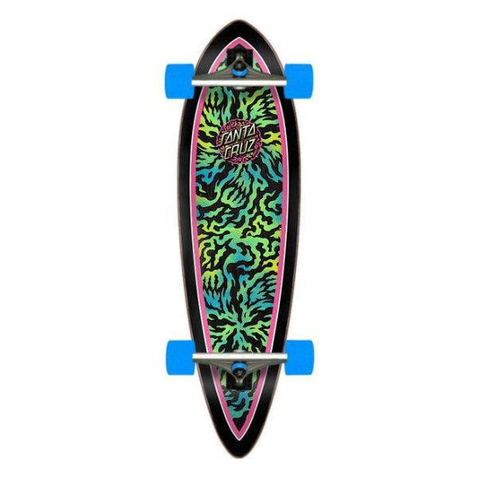 Santa Cruz Obscure Dot Pintail Cruiser Longboard Complete 9.2" x 33"-Black Sheep Skate Shop