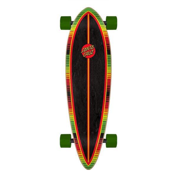 Santa Cruz Serape Dot Pintail Cruiser Longboard Complete 9.2" x 33"-Black Sheep Skate Shop