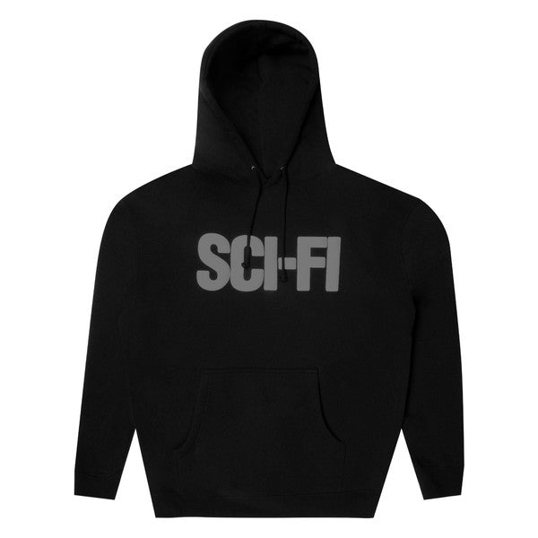 Sci-Fi Fantasy Skateboards Big Logo Hoodie Black-Black Sheep Skate Shop