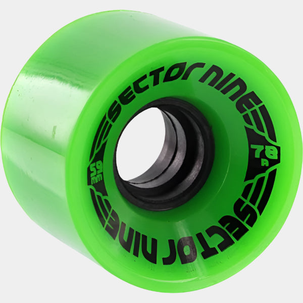 Sector 9 Nineball Wheels 59mm 78a Green-Black Sheep Skate Shop