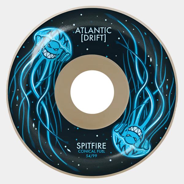Spitfire Atlantic Drift F4 Conical Full Wheels 99du 56mm-Black Sheep Skate Shop