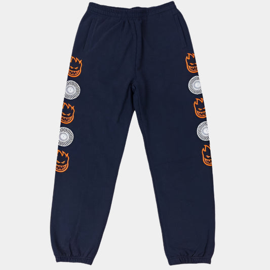 Spitfire Bighead Swirl Combo Sweatpants Navy-Black Sheep Skate Shop