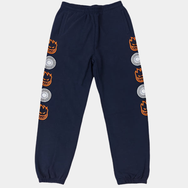 Spitfire Bighead Swirl Combo Sweatpants Navy-Black Sheep Skate Shop
