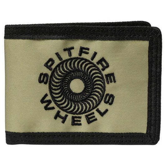Spitfire Classic '87 Swirl Bi-Fold Wallet Tan - Black-Black Sheep Skate Shop