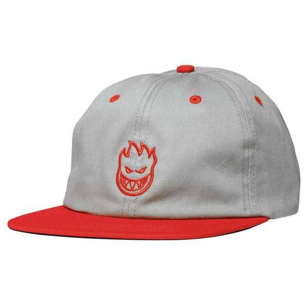Spitfire Lil Bighead Strapback Hat Grey - Red-Black Sheep Skate Shop