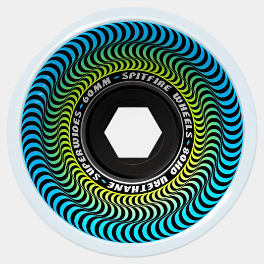 Spitfire Wheels 80HD Superwides 60mm Grey-Black Sheep Skate Shop