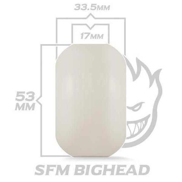 Spitfire Wheels Bighead 53mm White-Black Sheep Skate Shop