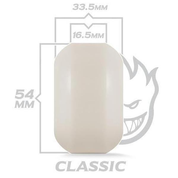 Spitfire Wheels Classics 54mm White-Black Sheep Skate Shop