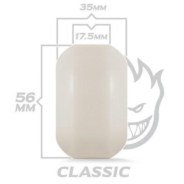 Spitfire Wheels Classics 56mm White-Black Sheep Skate Shop