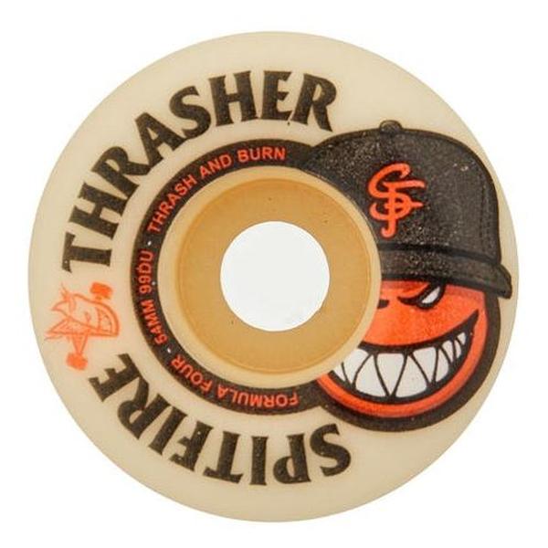 Spitfire x Thrasher Formula Four Radial Full The City 99d 54mm-Black Sheep Skate Shop