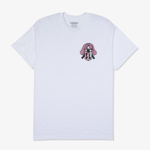 Strangelove Natas Kaupas T-Shirt White-Black Sheep Skate Shop