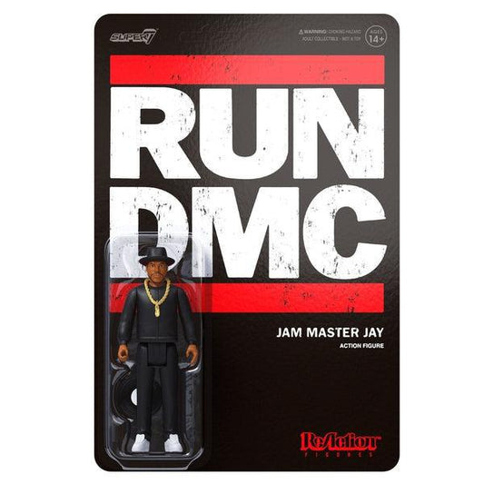 Super 7 RUN DMC ReAction Figure Jam Master Jay-Black Sheep Skate Shop