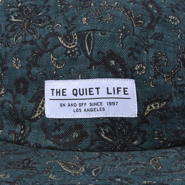 The Quiet Life Paisley Floral 5 Panel Camper Hat-Black Sheep Skate Shop