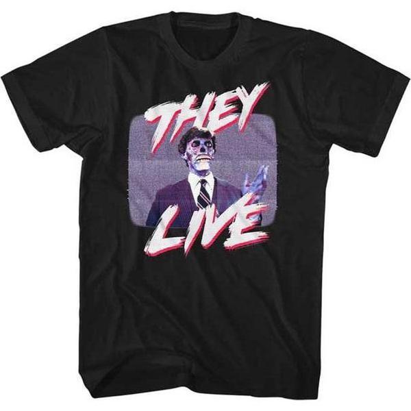 They Live Politician's Speech Tee Black-Black Sheep Skate Shop