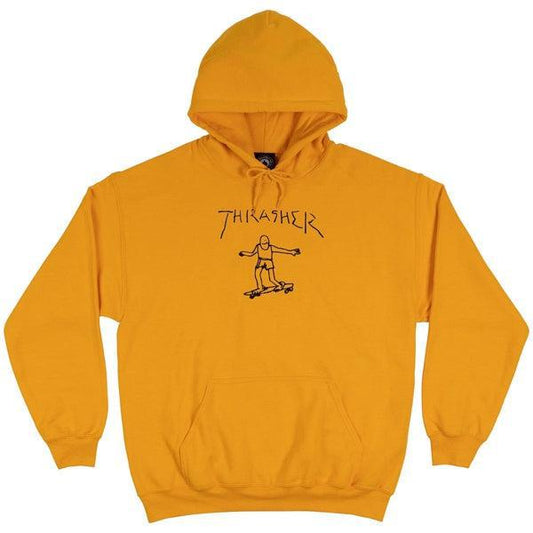 Thrasher Gonz Pullover Hoody Gold-Black Sheep Skate Shop