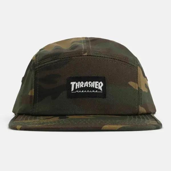 Thrasher Magazine 5-Panel Cap Camo-Black Sheep Skate Shop