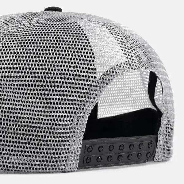 Thrasher Magazine Logo Mesh Snapback Hat Black - Grey-Black Sheep Skate Shop