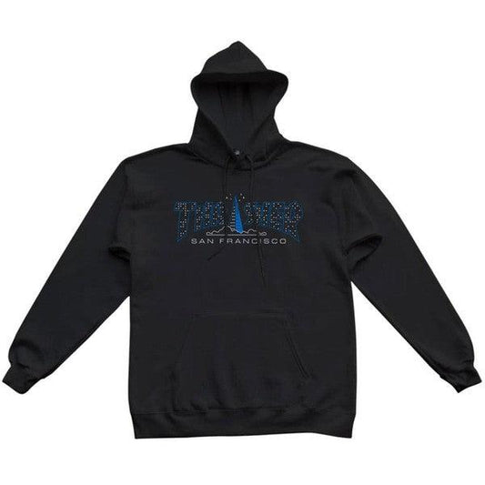 Thrasher Magazine Pyramid Pullover Hoody Black-Black Sheep Skate Shop