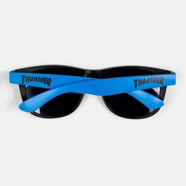 Thrasher Neon Blue Sunglasses-Black Sheep Skate Shop