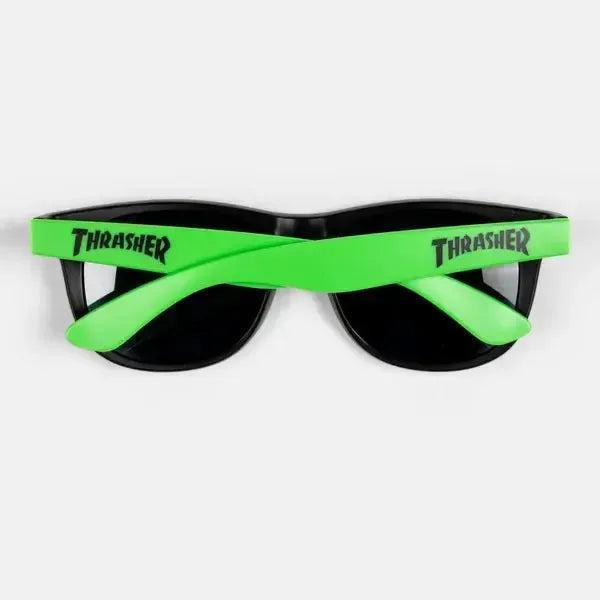 Thrasher Neon Green Sunglasses-Black Sheep Skate Shop