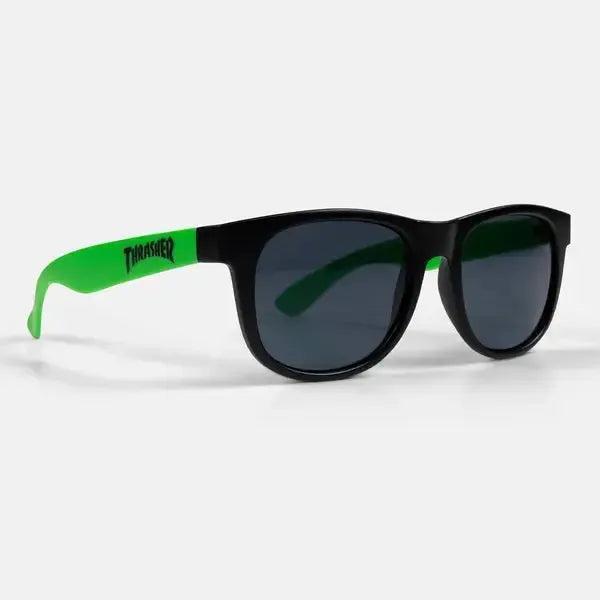 Thrasher Neon Green Sunglasses-Black Sheep Skate Shop