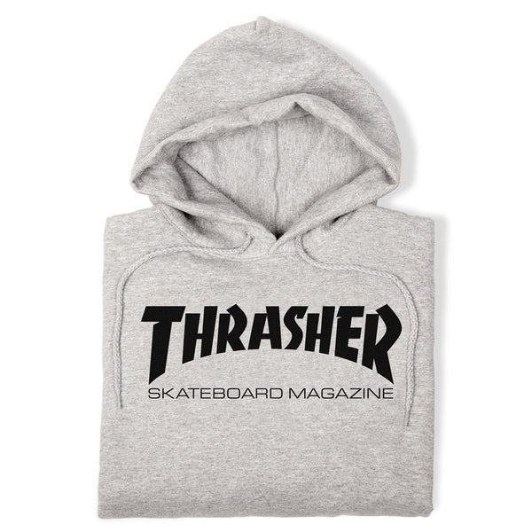 Thrasher Skate Mag Logo Hoody Grey-Black Sheep Skate Shop