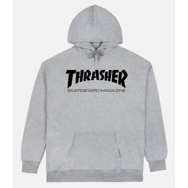 Thrasher Skate Mag Logo Hoody Grey-Black Sheep Skate Shop