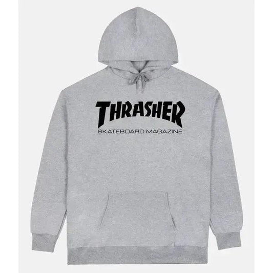Thrasher Skate Mag Logo Hoody Grey-Black Sheep Skate Shop
